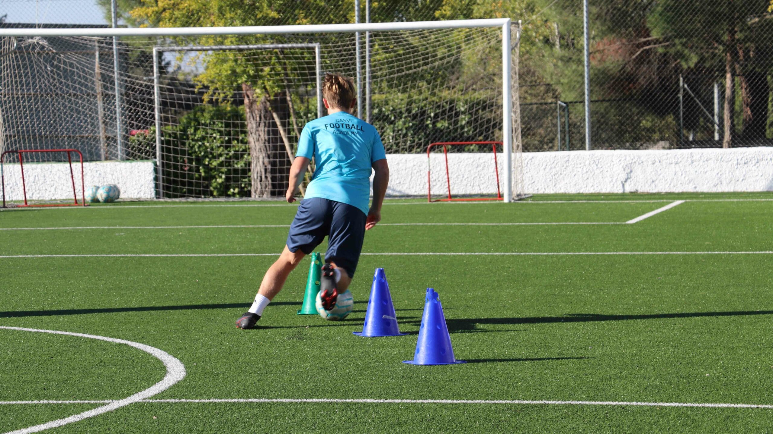 Entrenamiento en Casvi Football Academy